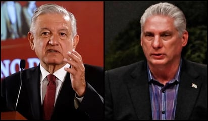 AMLO condecora a Miguel Díaz-Canel con la Orden del Águila Azteca