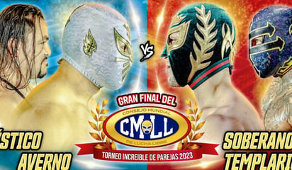 CMLL: El Torneo Increíble de Parejas tendrá una final con dos ex monarcas, Místico y Templario