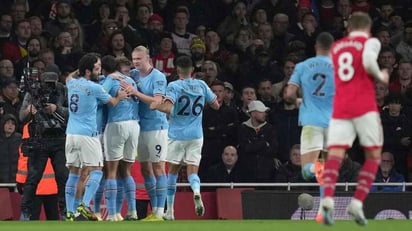 City vence al Arsenal y es nuevo líder en la Premier League