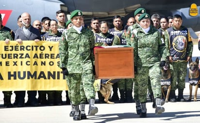 'México y el mundo te despide'; rinden homenaje a Proteo, perrito rescatista fallecido en Turquía