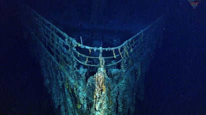 Salen a la luz imágenes nunca vistas del naufragio del Titanic de 1986