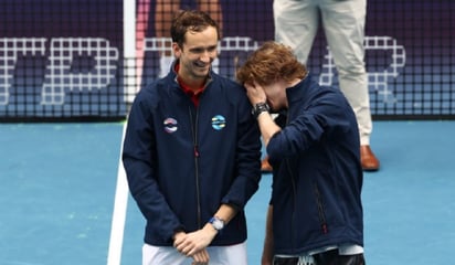 ¡Al fin! El Rublev vs Medvedev se disputará en el Tennis Showdown