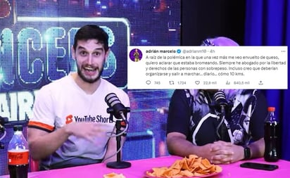 VIDEO: “No a las gordas”: Adrián Marcelo exhibe su gordofobia en podcast de Karla Panini: Los polémicos comentarios causaron que Adrián Marcelo se volviera tendencia en Twitter