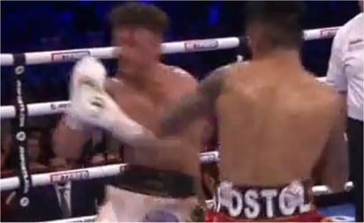 VIDEO: El espectacular nocaut de Mauricio 'Bronco' Lara para ser campeón en Inglaterra: Tras una gran batalla, el boxeador mexicano noqueó en el séptimo round a Leigh Wood