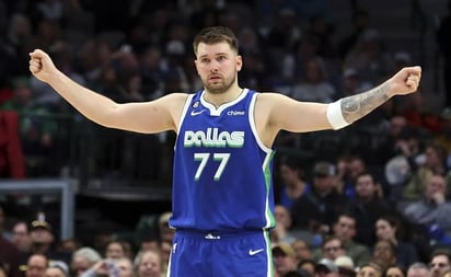 Luka Doncic se rindió ante Messi en la previa del Juego de Estrellas