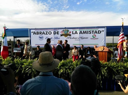 Preparan el abrazo de la “Amistad” 