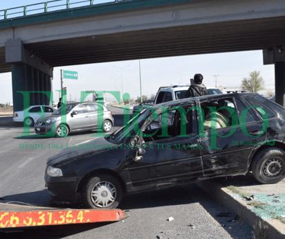 Pointer provoca colisión en el cruce del Salinas y la 30