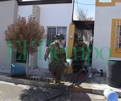 Anciana resulta herida en incendio de su domicilio en los Bosques