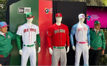 Se presentaron los uniformes de México para el Clásico Mundial de Beisbol