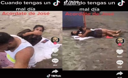 VIDEO: Dijo que iba a trabajar, su esposa lo encuentra en la playa con la secretaria