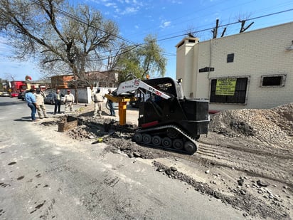 Diversas obras ejecuta SIMAS en la ciudad de Piedras Negras