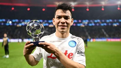 Hirving Lozano, MVP en Champions League, la amenaza constante del Napoli