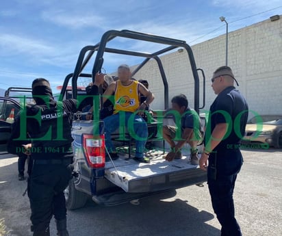 Adictos a las drogas fueron detenidos en operativo ‘barrido’ en el sector Sur de Monclova