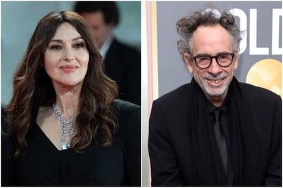 Monica Bellucci y Tim Burton, pareja sorpresa por las calles de París