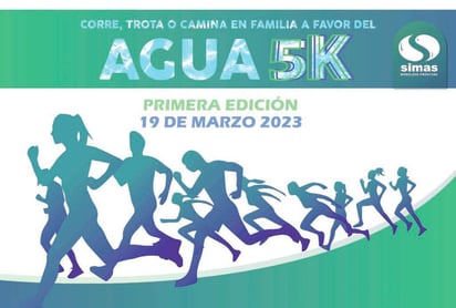 SIMAS tiene abierta la inscripción para el 5k por el agua