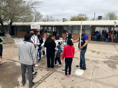 Migrantes son atendidos por la segunda 'Brigada de salud' 