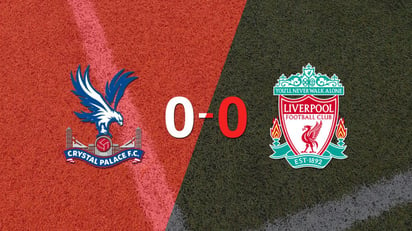 Crystal Palace y Liverpool empataron sin goles