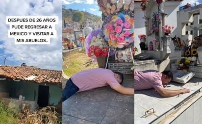 TikTok: Hombre regresa de EU a visitar a sus abuelitos, pero 'llega demasiado tarde'