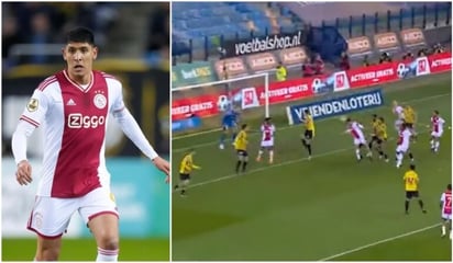 ¡Golazo! Edson Álvarez anotó para darle la ventaja al Ajax contra el Vitesse