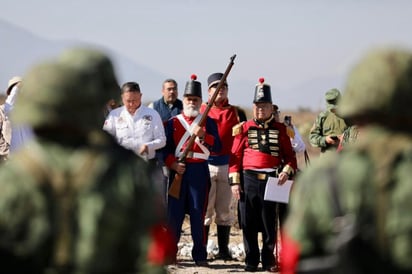 ‘Chema’ conmemora un aniversario más de la Batalla de la Angostura