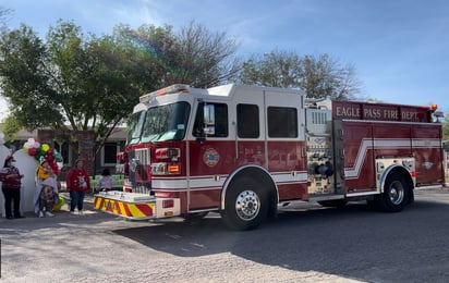 Subestación de bomberos en Eagle Pass en trabajos de construcción 