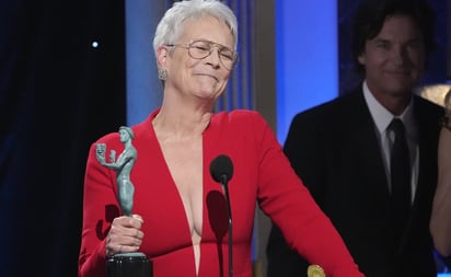 Jamie Lee Curtis se burla de ser 'Nepo babie', en los Premios SAG, pero ¿qué significa?: La famosa causó revuelo no solo por su coronación como Mejor Actriz de Reparto sino también por su discurso