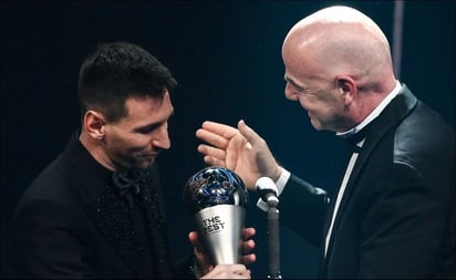 Lionel Messi es el ganador del premio The Best de la FIFA