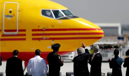 AMLO agradece a DHL aumentar al doble su inversión en México al pasar de 6 a 12 mmdp