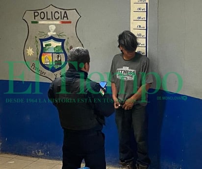 Hombre fue enviado a la cárcel municipal por su esposa en Monclova 