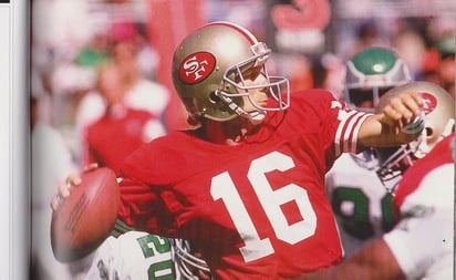 Venta millonaria de jersey de Joe Montana, rompe la marca de Tom Brady