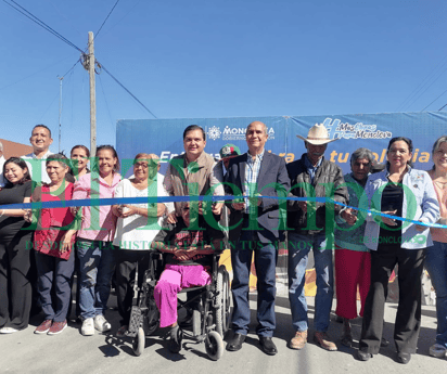 Alcalde entrega obra de pavimentación en la colonia 21 de marzo