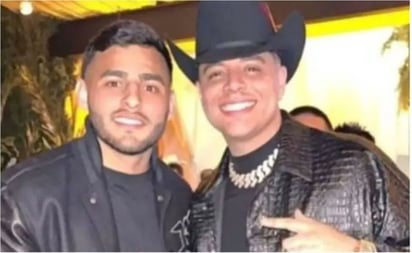 Alexis Vega 'sale' de fiesta con Eduin Caz de Grupo Firme en plena recuperación por su lesión: El jugador del Guadalajara compartió en sus redes sociales su encuentro con el cantante