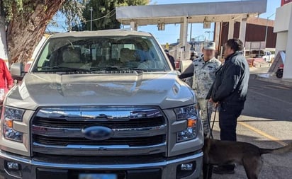 Aseguran 430 cartuchos útiles y un cargador en garita de Mexicali, Baja California