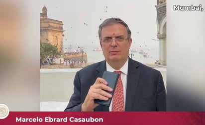 Ebrard anuncia adhesión de México a tratado para la conservación y uso sostenible de los oceános