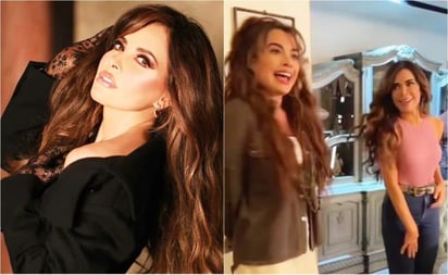 Gloria Trevi conoce a la actriz que la interpretará en su serie: 'Estás rara', dice