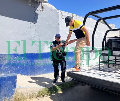 Joven termina en una celda de la cárcel municipal de Monclova por alterar el orden