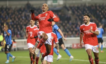 Benfica goleó al Brujas y avanzó a cuartos de final 