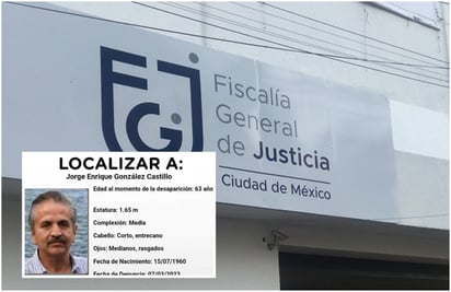 Fiscalía CDMX encuentra con vida al periodista de Nayarit, Jorge Enrique González, reportado como desaparecido