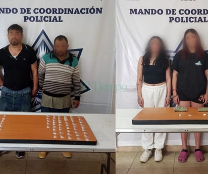 SPM detiene a 5 personas por posesión de narcoticos 