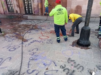 Fuertes daños en la Nueva Tlaxcala tras la marcha