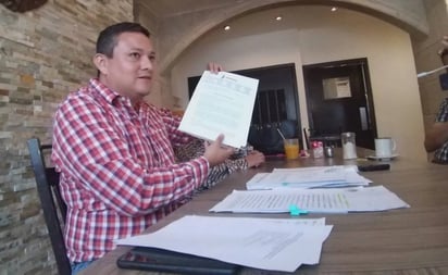 Ricardo Pérez Luévano niega haberse robado a su hijo en Tamaulipas