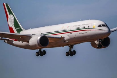 Avión presidencial regresa a México tras mantenimiento en hangares de Boeing