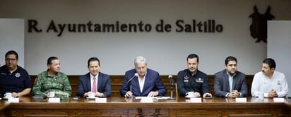 Fraustro Siller preside la reunión de seguridad