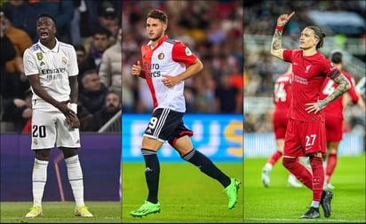 Santiago Giménez suma más goles que Vinícius Junior y Darwin Núñez en Europa