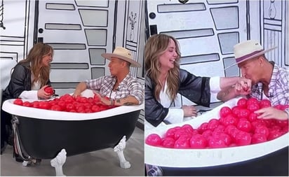 ¿Andrea Legarreta y Erik Rubín se coquetean en 'Hoy'?