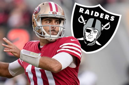 Jimmy Garoppolo deja a los 49ers y llega a Las Vegas Raiders