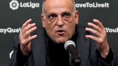 Presidente de LaLiga, 'avergonzado' por acusaciones en Barcelona