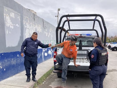 Quincuagenario altera el orden en la colonia Los Cedros de Monclova