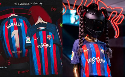 Barcelona lanza jersey especial de Rosalía y su “Motomami” para el Clásico Español: El Barcelona estrenará el jersey de la Rosalía este domingo cuando enfrenten al Real Madrid en el Spotify Camp Nou