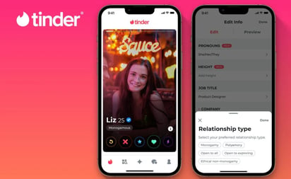 Tinder permitirá indicar qué tipo de relación estás buscando: Tinder está implementando más funciones destinadas a ayudar a las personas a encontrar las relaciones adecuadas para ellos